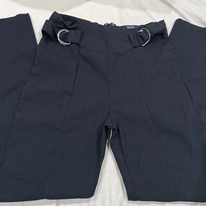 New Forever 21 Legging Dress Pants Waist Tightening & Zipper on back in Black